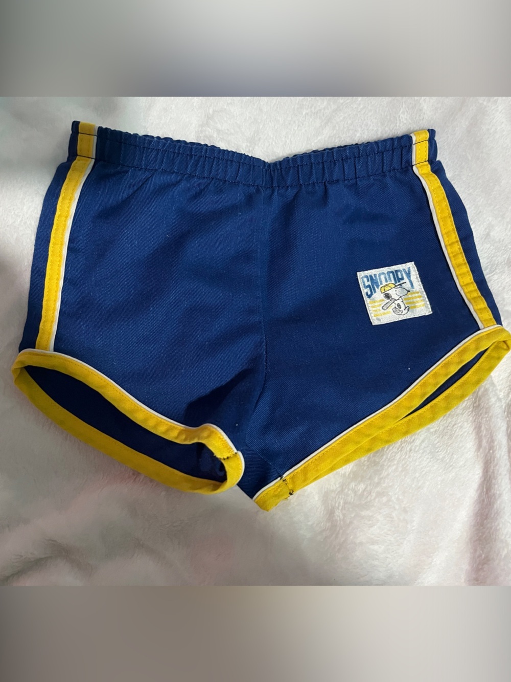Vintage Snoopy Kids Athletic Shorts